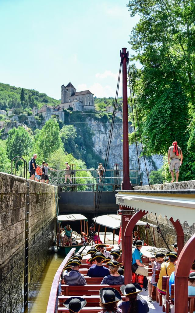 La Croisière Pirate- Ecluse du Moulin d'Aulanac