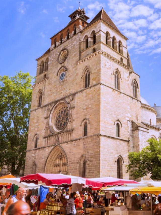 Marché coloré de Cahors