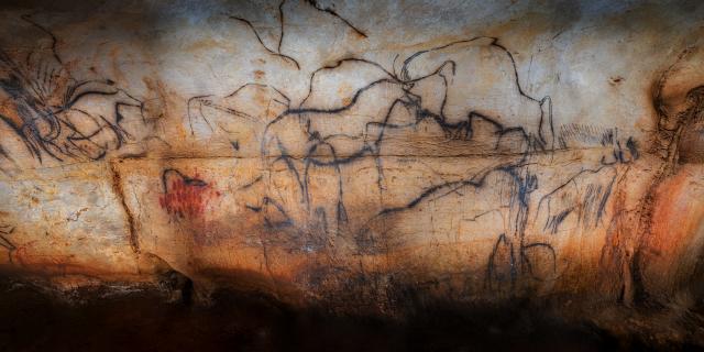 rise Noire - vue générale - Grotte du Pech Merle