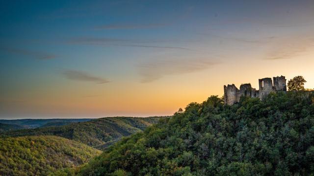 Chateau Roussillon à St Pierre Lafeuille