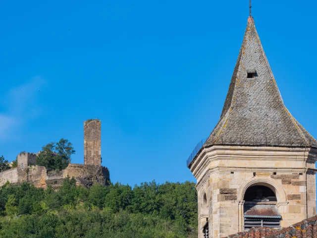 Vue sur les Tours de Saint-Laurent